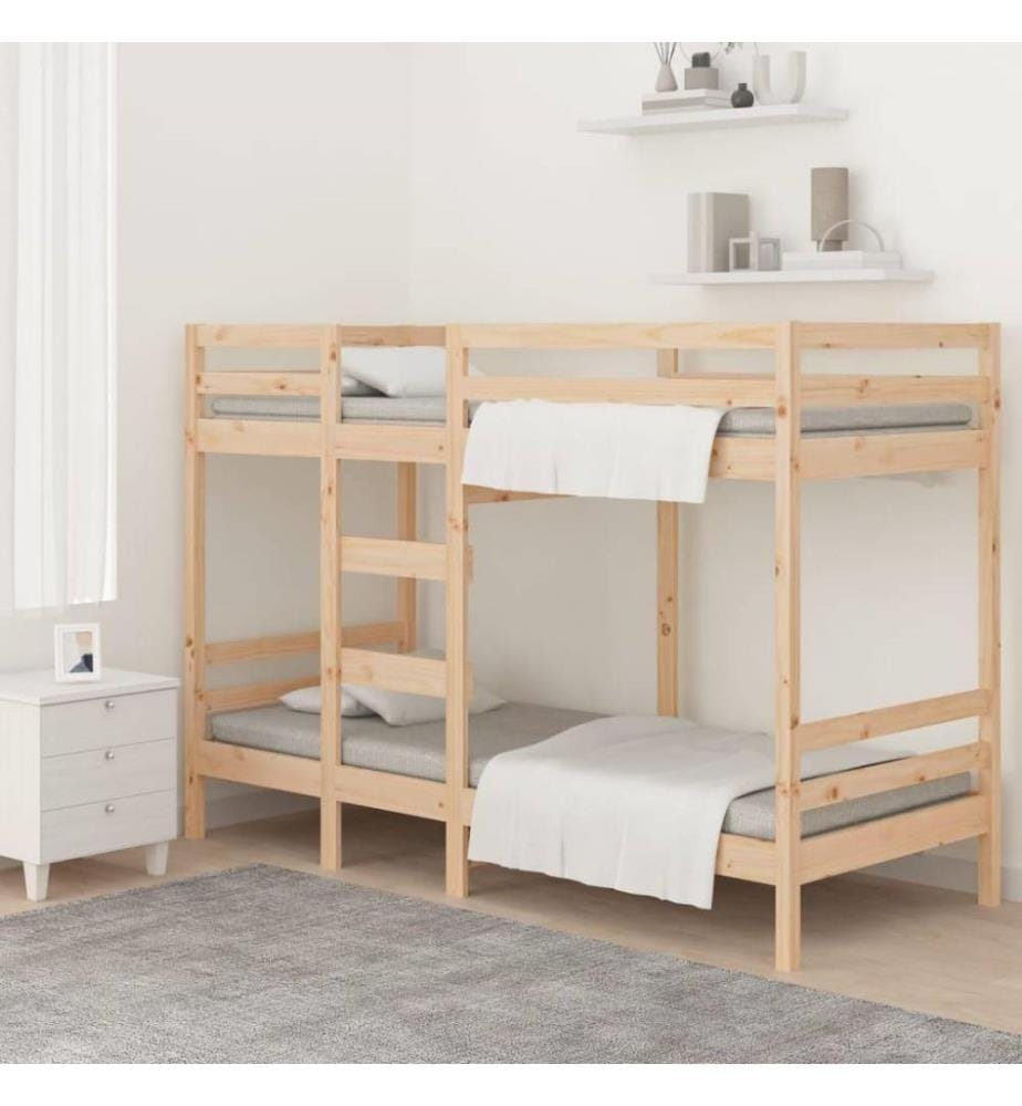 Etagenbett 90x190 cm Massivholz Kiefer