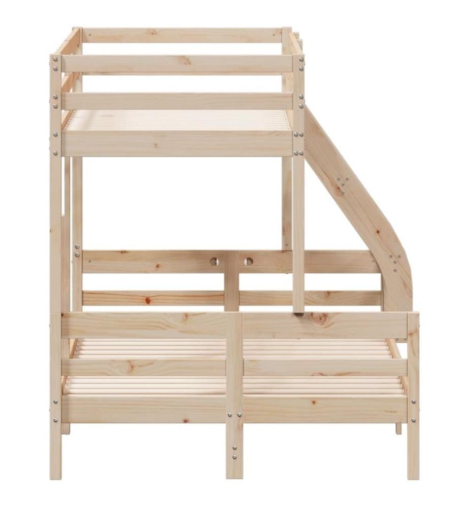 Etagenbett 80x200/120x200 cm Massivholz Kiefer