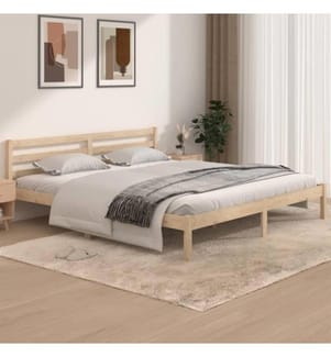 Massivholzbett Kiefer 180x200cm 6FT Super King