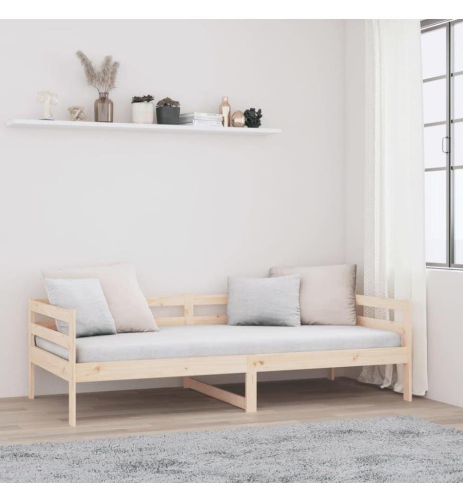 Tagesbett 80x200 cm Massivholz Kiefer