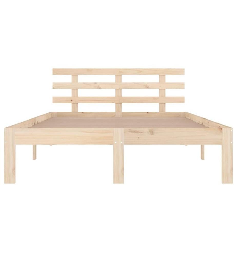Cadre de lit Bois massif 150x200 cm Très grand