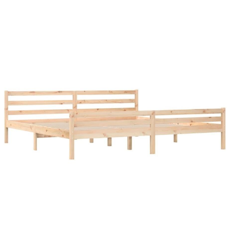 Massivholzbett 200x200 cm