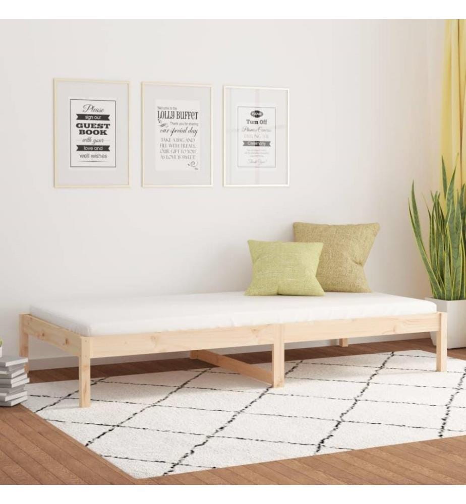 Tagesbett 80x200 cm Massivholz Kiefer