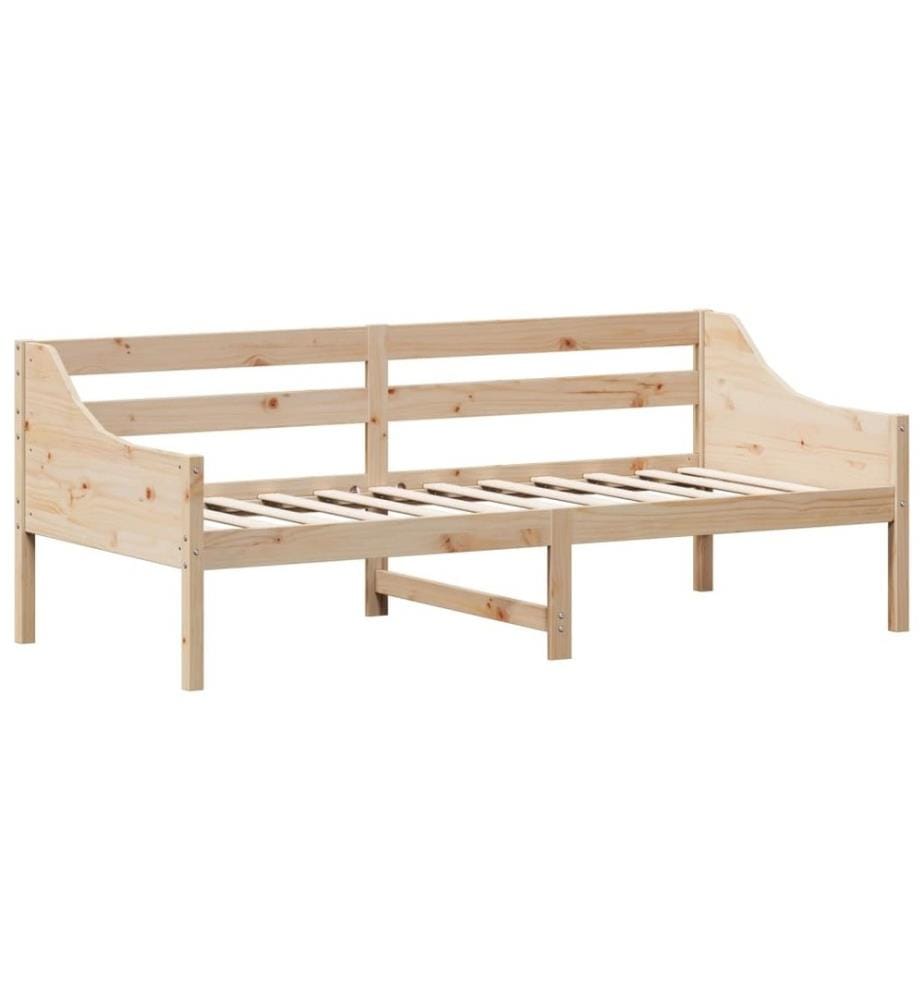 Lit de jour 80x200 cm Bois de pin massif