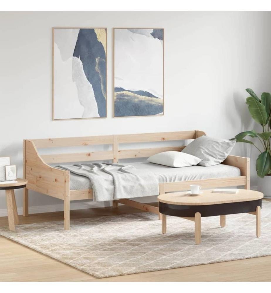 Tagesbett 90x200 cm Massivholz Kiefer
