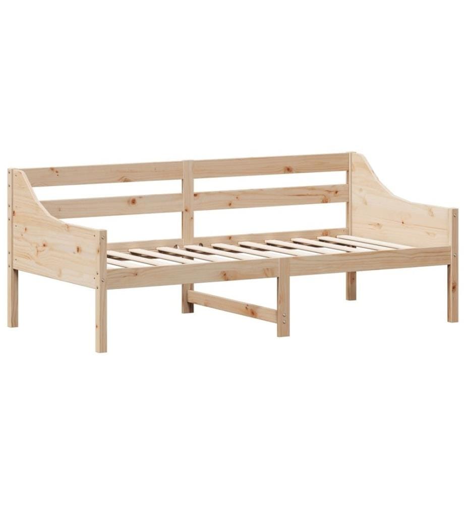 Lit de jour 75x190 cm Bois de pin massif