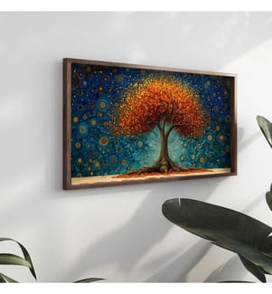 Tableau décoratif encadré - Multicolore