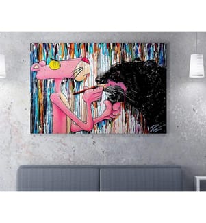 Tableau décoratif sur toile - Multicolore