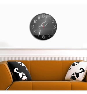 Wanduhr – Mehrfarbig