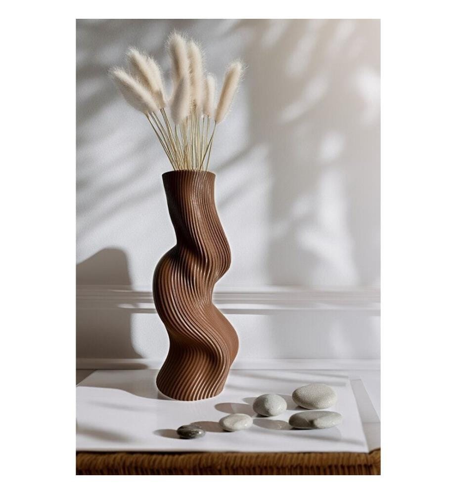 Vase – Braun