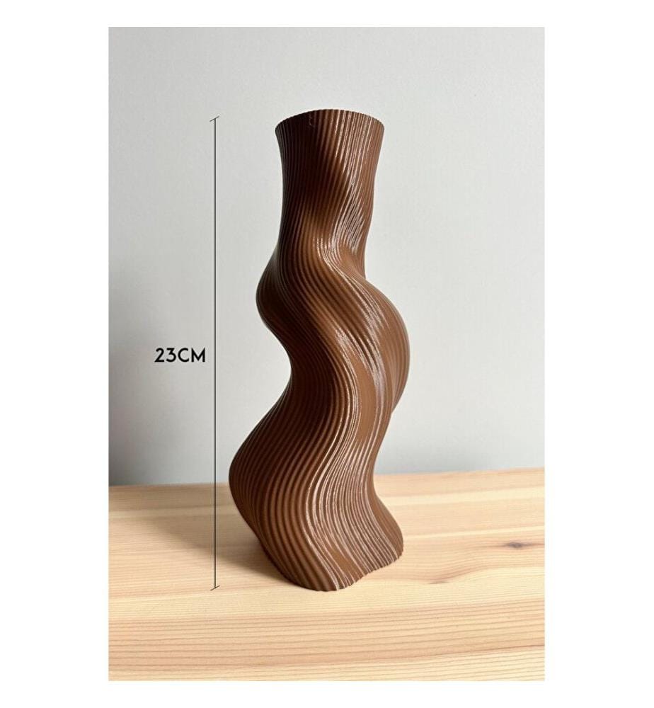 Vase – Braun