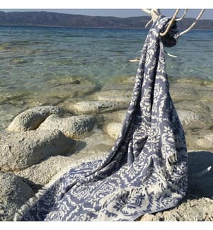 Strandtuch – Dunkelblau