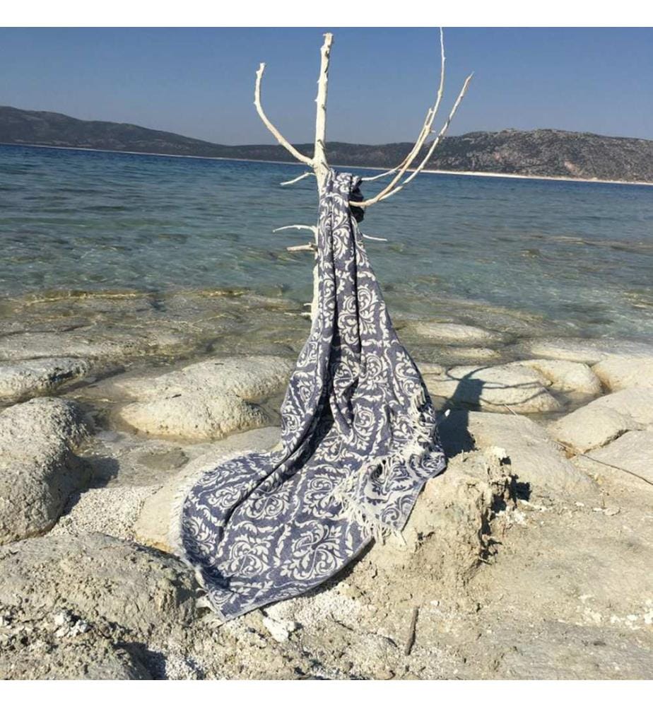 Strandtuch – Dunkelblau