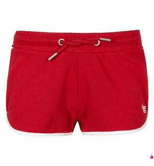 Shorts Vintage Jersey Racer - Rot