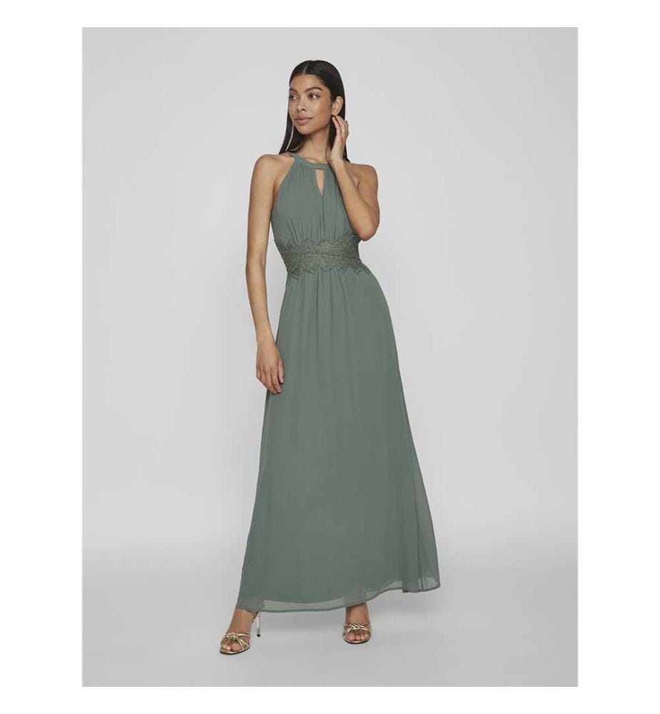 Langes Kleid - Fig