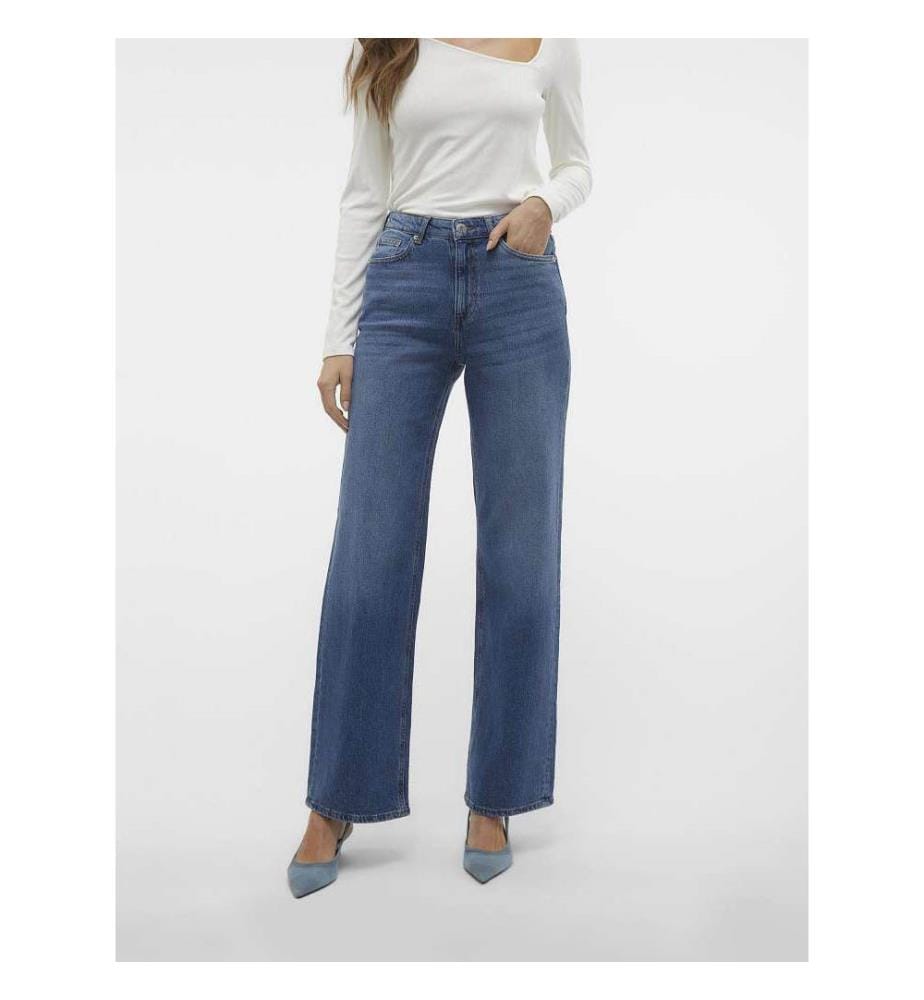 Jeans larghi Tessa - Blu