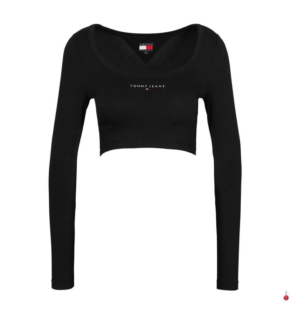 Crop-Top – Schwarz