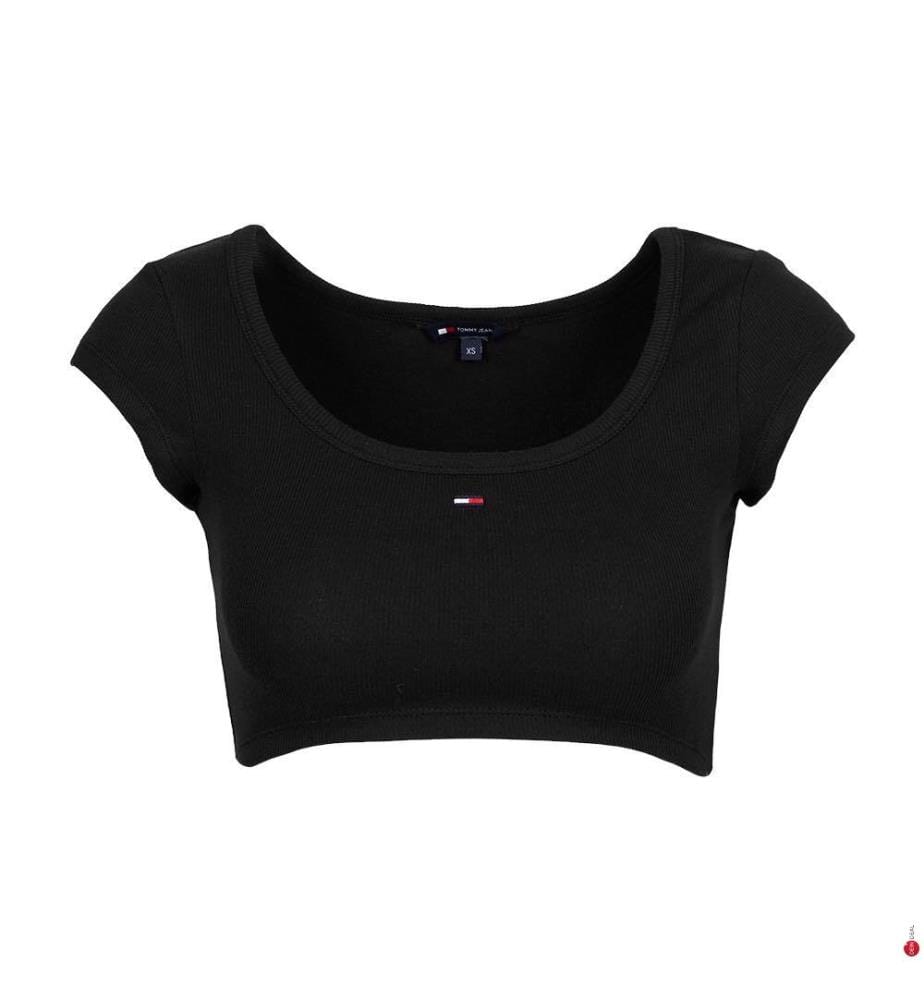 Crop-Top – Schwarz