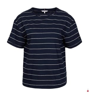 T-Shirt – Marineblau gestreift