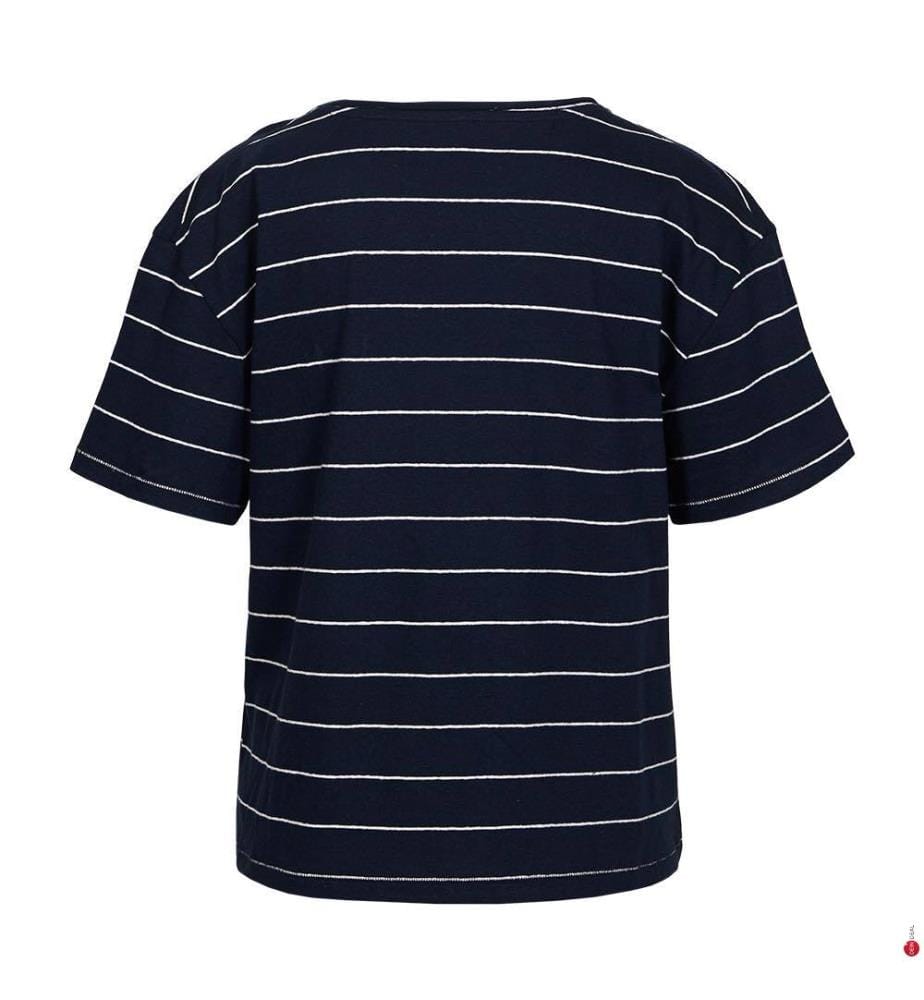 T-Shirt – Marineblau gestreift