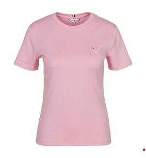 T-Shirt in Slim-Fit-Passform – Rosa
