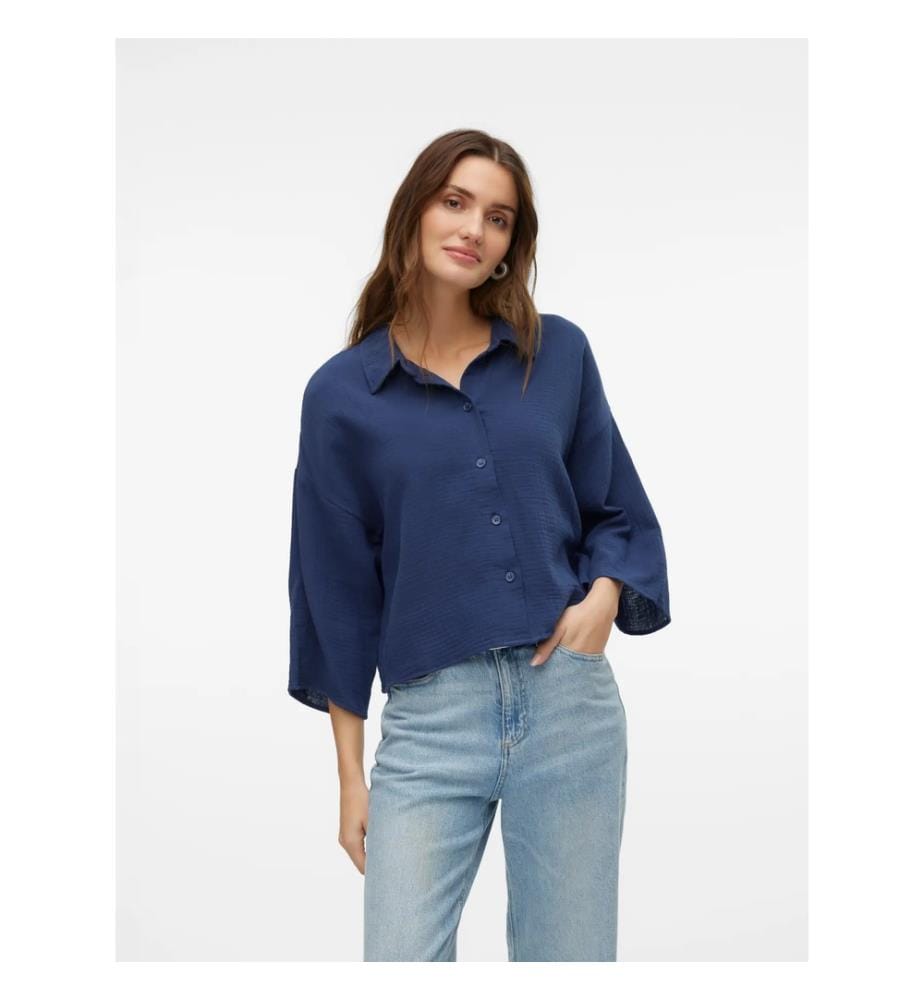 Bluse – Marineblau