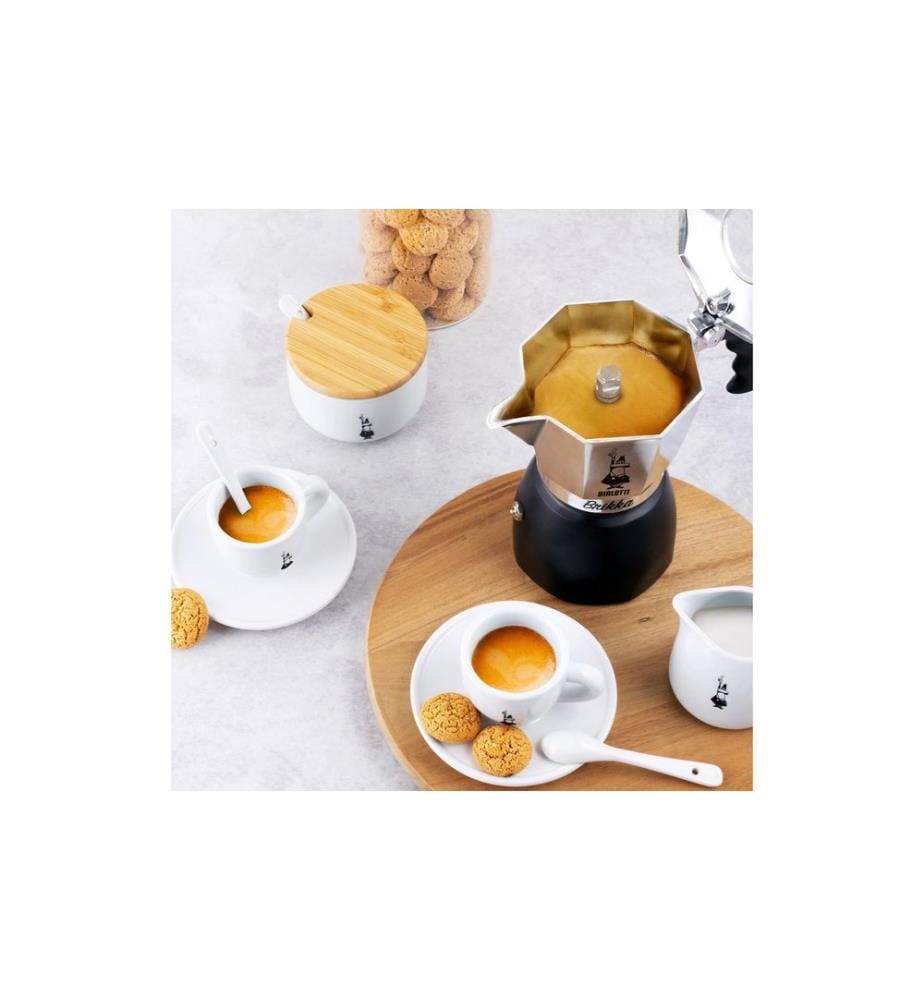 BIALETTI - Espressokocher Brikka 4 Tassen, Silber