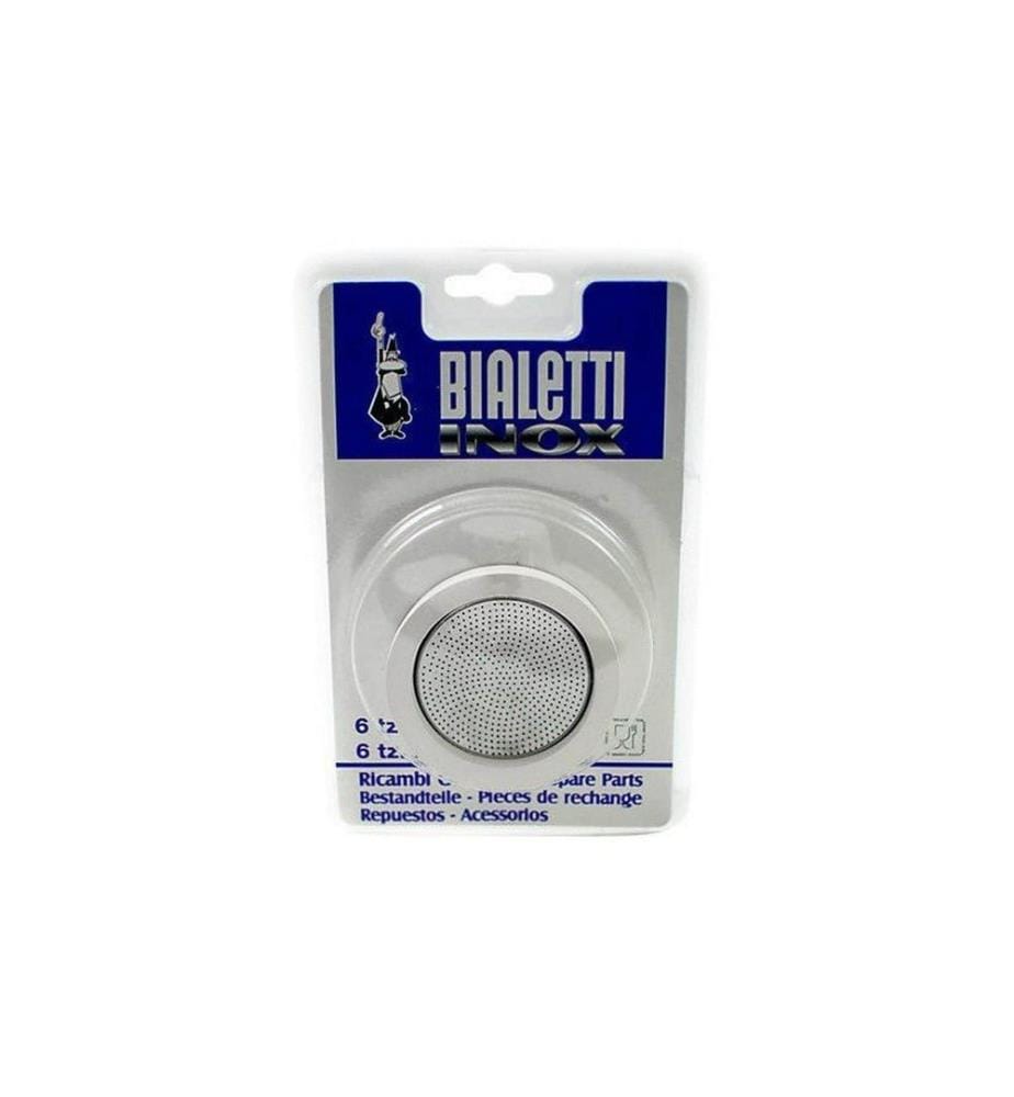 BIALETTI - Joint & plaque de filtre Venus, Kitty, Musa, 6 tasses