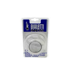 BIALETTI - Dichtung & Filterplatte Venus, Kitty, Musa, 10 Tassen