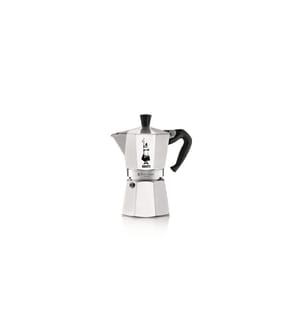 BIALETTI - Cafetière italienne Moka Express 4 tasses, Argenté