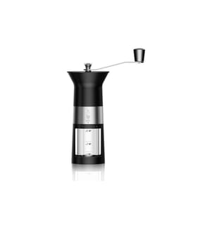 BIALETTI - Kaffeemühle Premium Schwarz/Silber