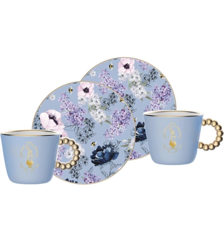 BIALETTI - Kaffeetasse Bridgerton 80 ml, 2 Stück, Mehrfarbig