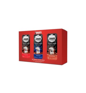 BIALETTI - Café moulu Set cadeau Moka 3 x 250 g