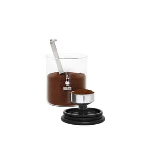 BIALETTI - Boîte à café Moka 0.25 l, Transparent