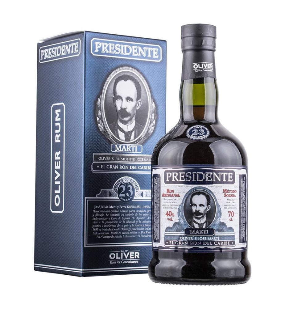 Marti El Presidente Rum 23 Years Old - 70 cl