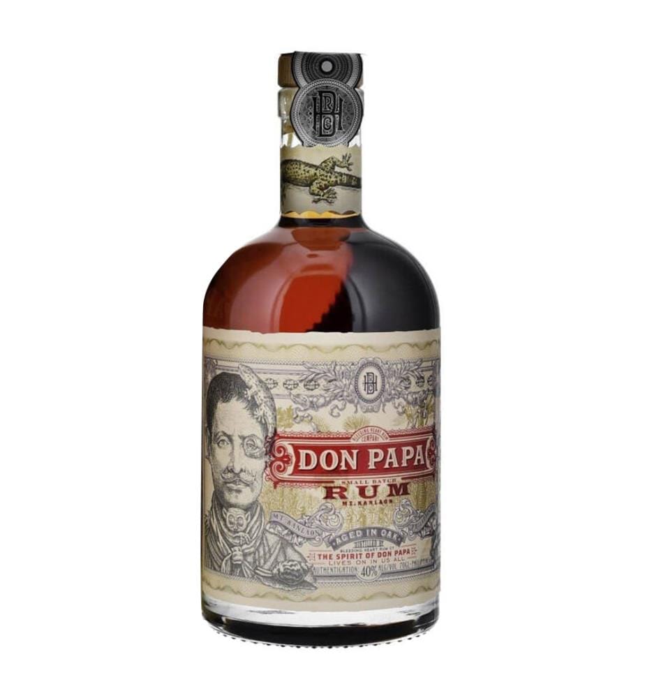 Don Papa Rum 7 Years + 6 Schweppes Selection Ginger Beer & Chili - 70 cl + 6 x 20 cl