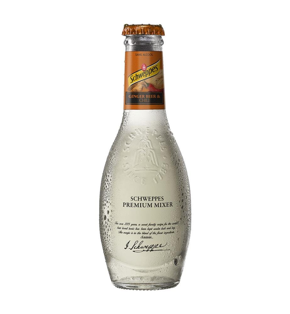 Don Papa Rum 7 Years + 6 Schweppes Selection Ginger Beer & Chili - 70 cl + 6 x 20 cl