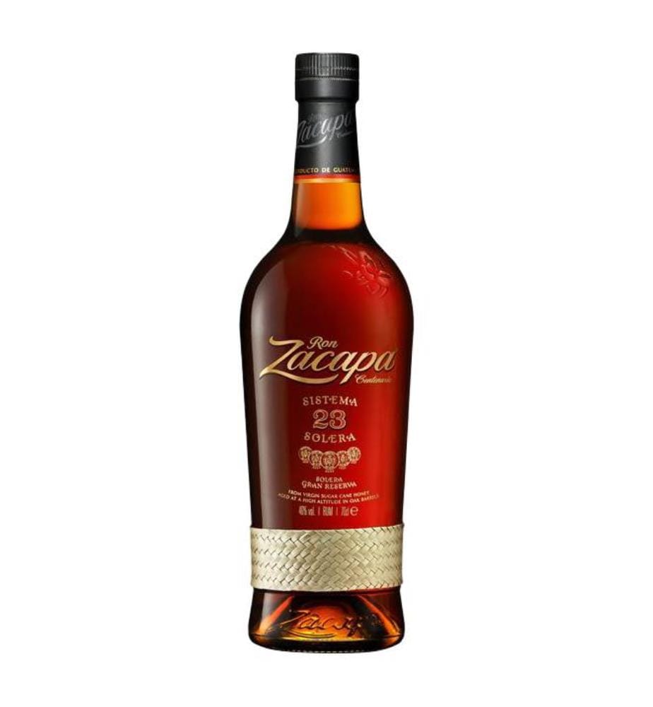 Ron Zacapa No.23 Gran Reserva Solera + 6 Schweppes Selection Ginger Beer & Chili - 70 cl + 6 x 20 cl