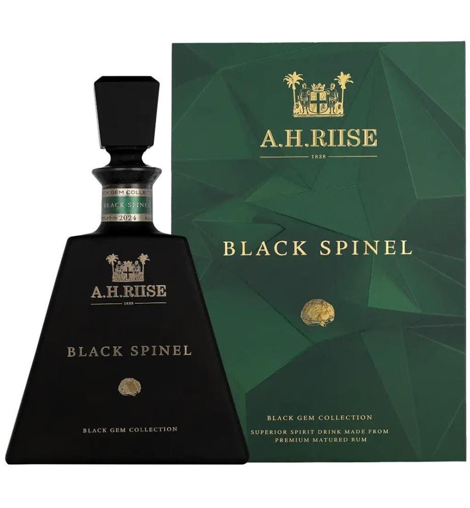 Rum A.H. Riise Black Spinel The Black Gem Collection (Giftbox) - 70 cl