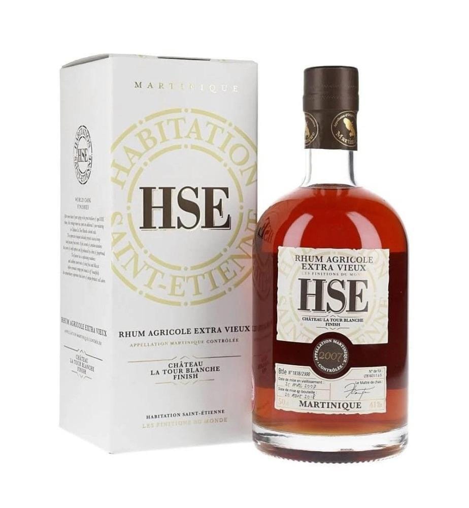 HSE Habitation St. Etienne Rhum Extra Vieux 2014 Sauternes Cask Finish + GB - 50 cl