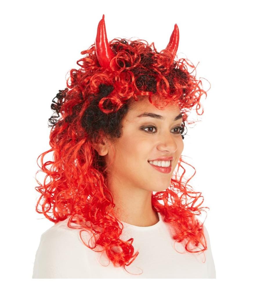 Perruque de Diable cheveux longs