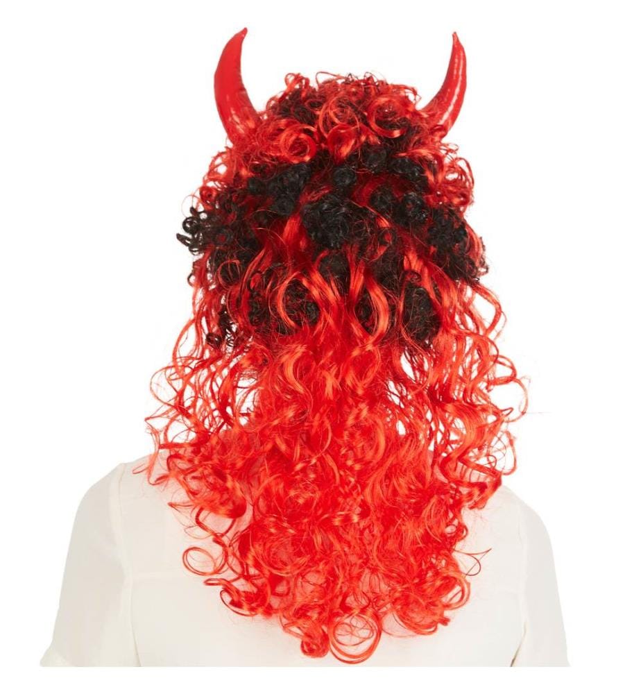 Perruque de Diable cheveux longs