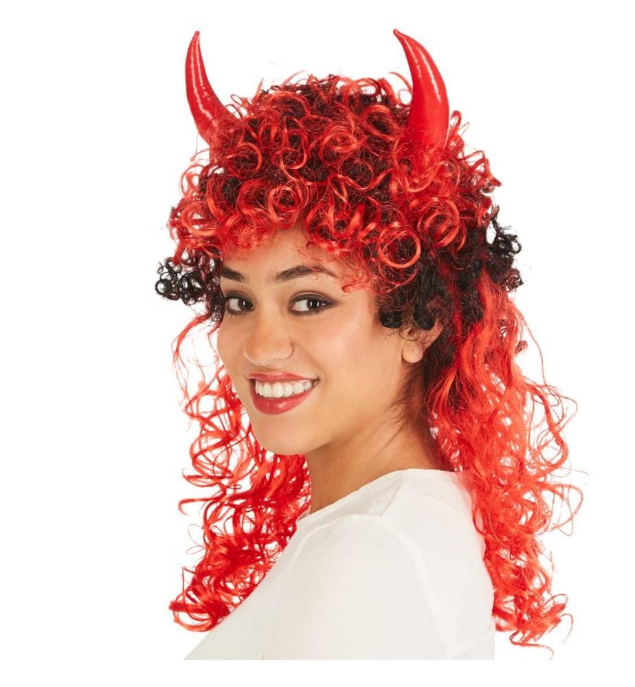 Perruque de Diable cheveux longs