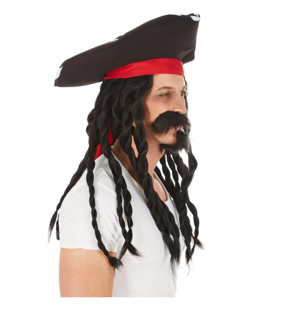 Parrucca Captain Jack