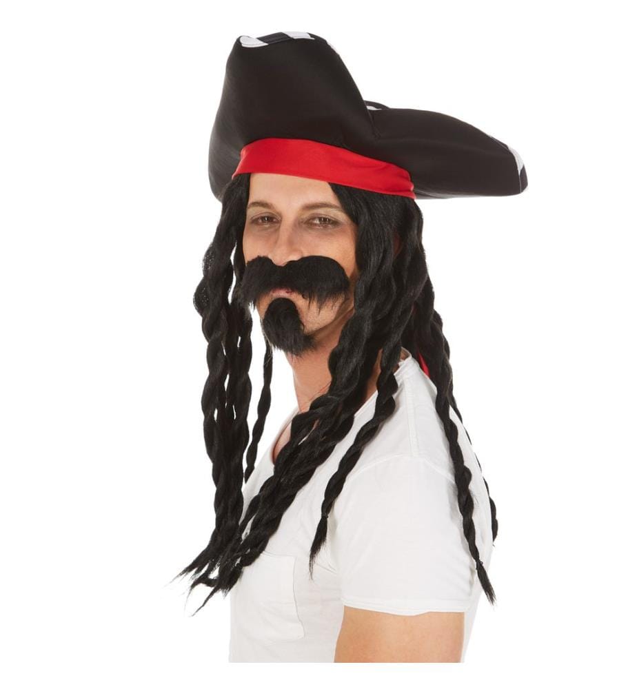 Parrucca Captain Jack
