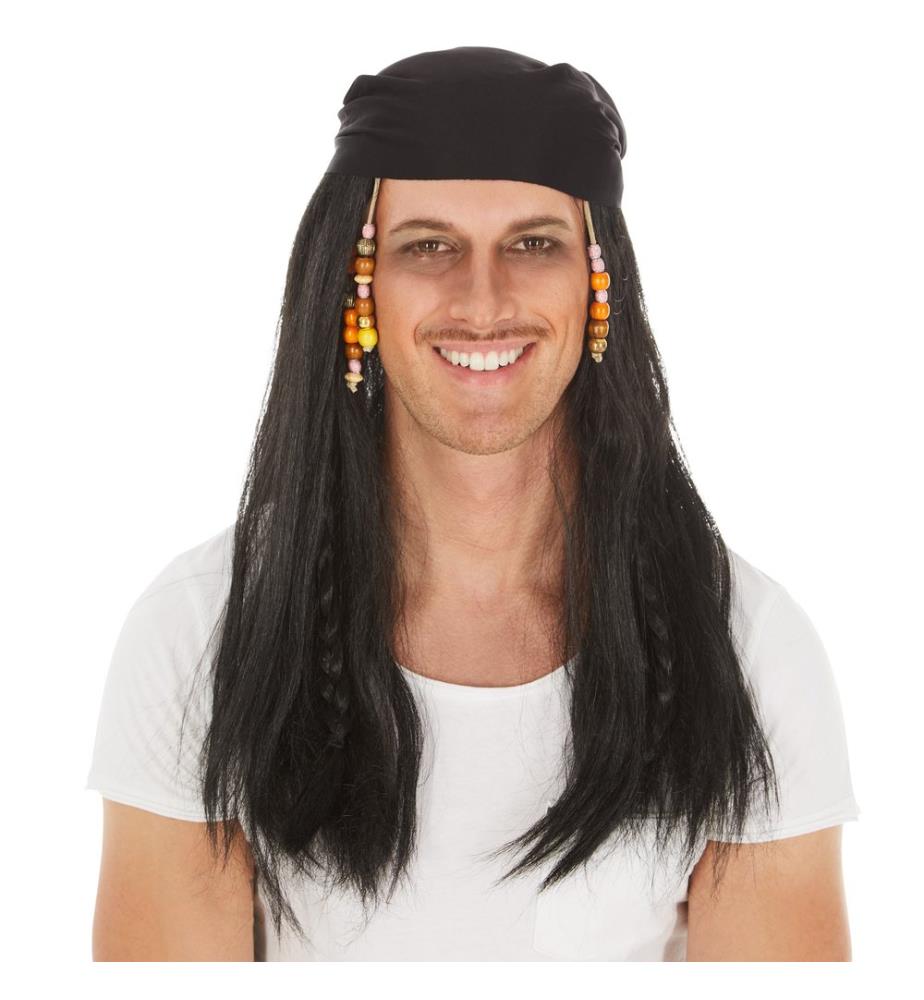 Perücke Pirat