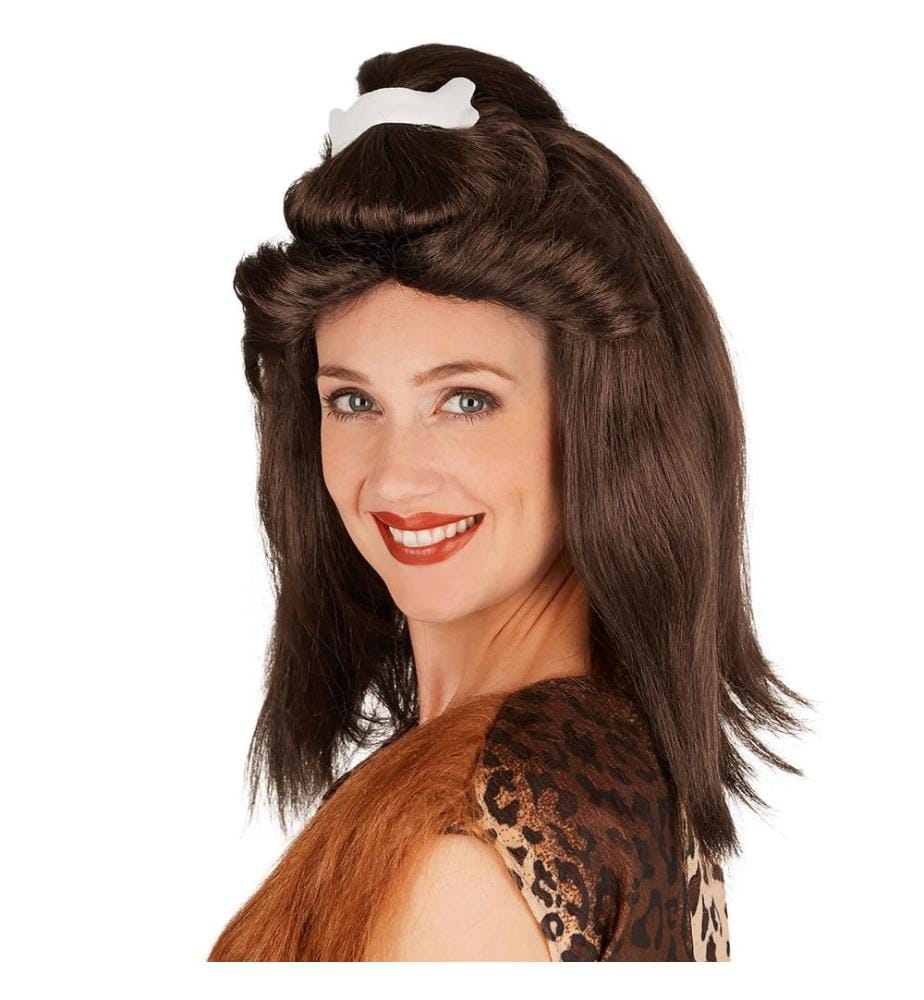 Perruque pour femme Âge de pierre os