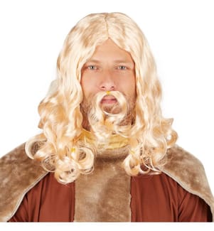 Herrenperücke Wikinger