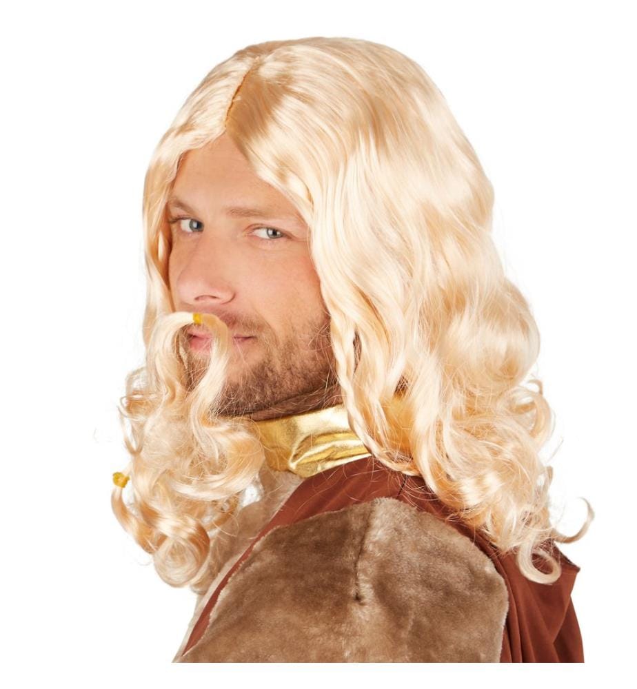 Herrenperücke Wikinger