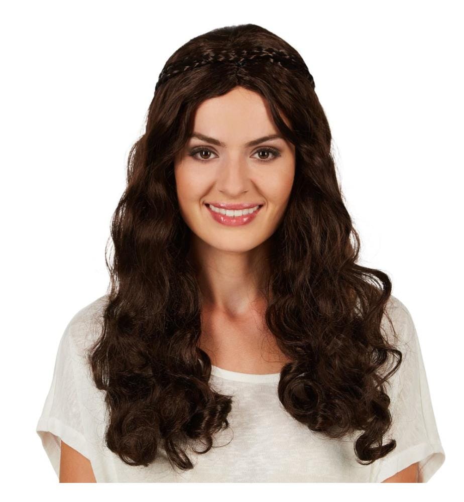Perruque pour femme princesse Moyen-Âge